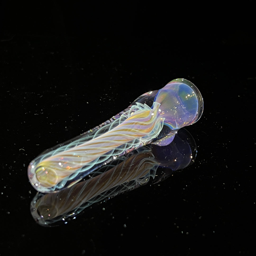 Thick Fume Chillum + Case Combo Glass Pipe Chuck Glass