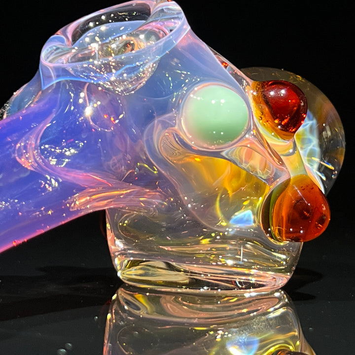 Fumed Honeycomb Hammer Glass Pipe Catfish Glass