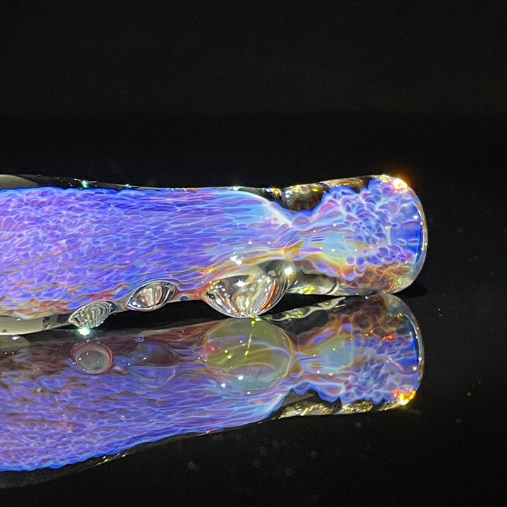 Purple Nebula Chillum Glass Pipe Tako Glass   