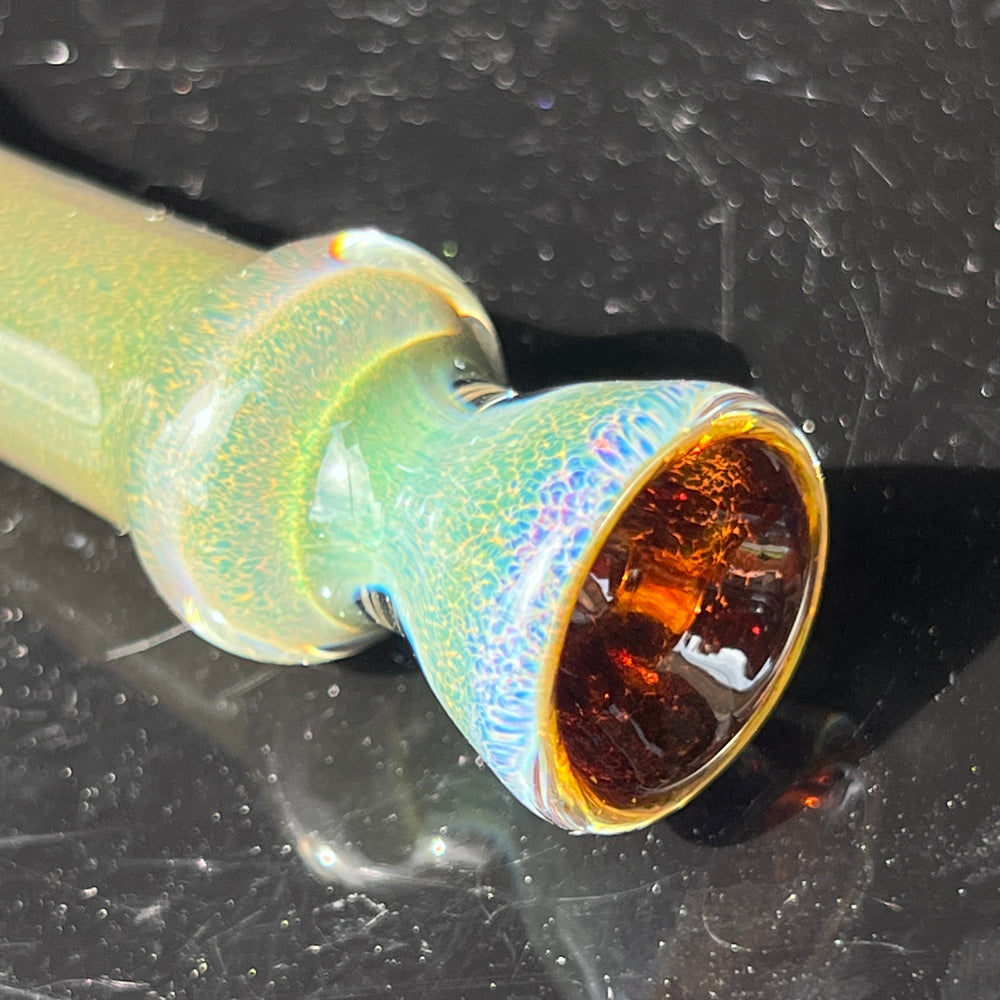 Rainforest Moss Chillum Glass Pipe Schutz Glass   