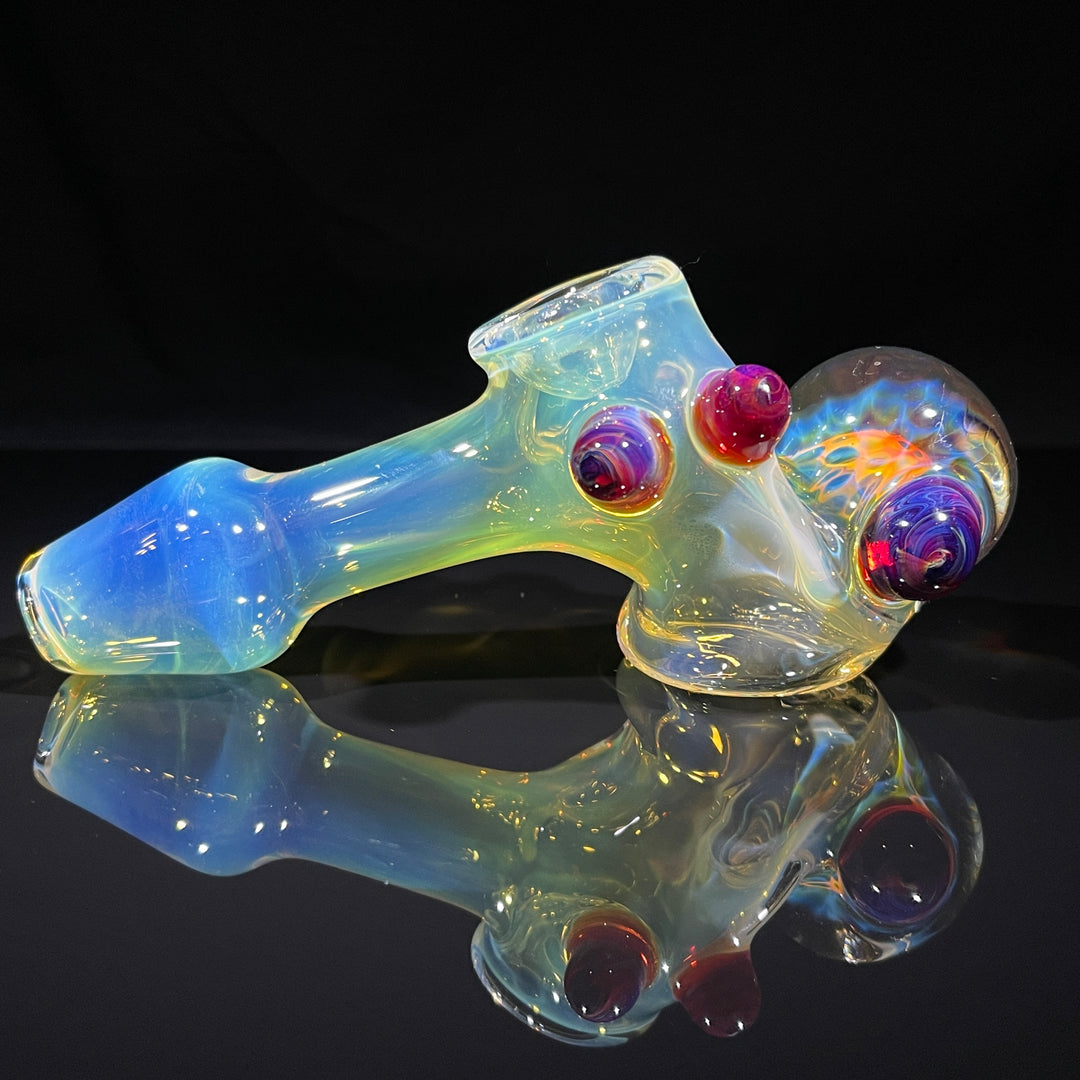 Fumed Honeycomb Hammer Glass Pipe Catfish Glass