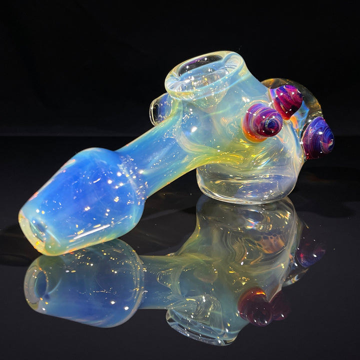 Fumed Honeycomb Hammer Glass Pipe Catfish Glass