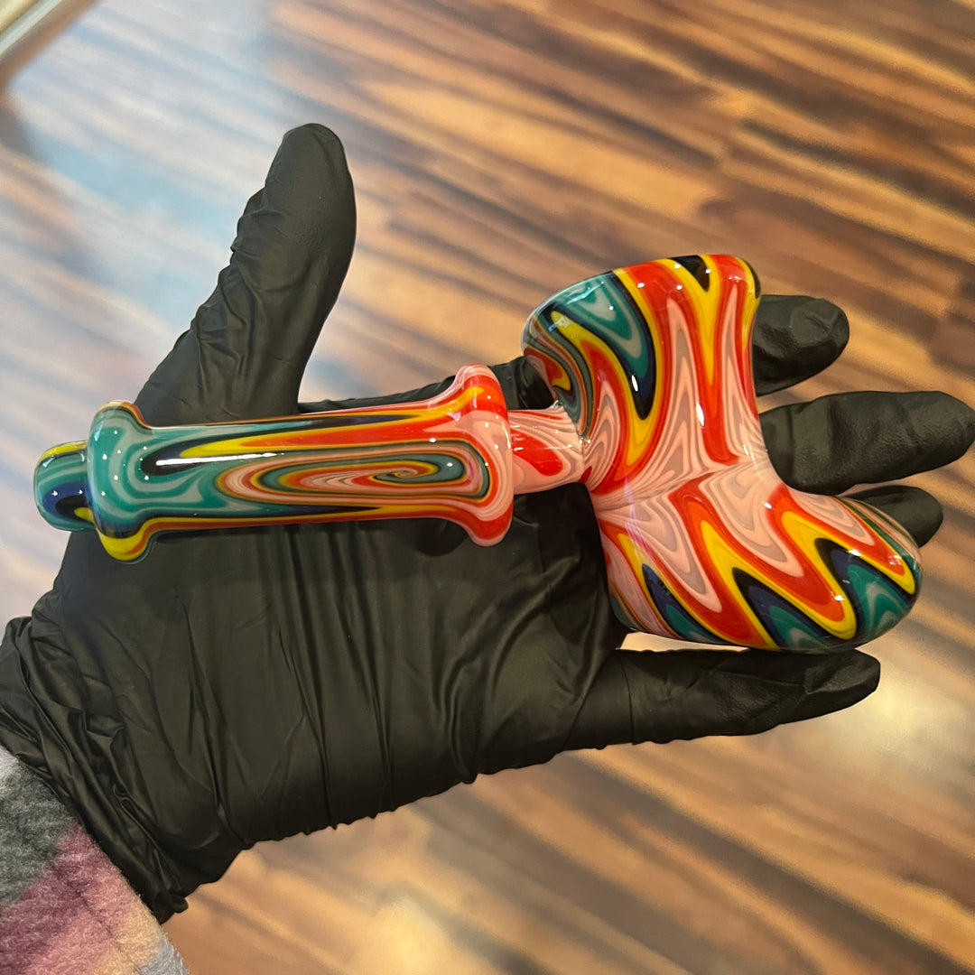 Pinky Sunset Heady Hammer Bubbler- SECONDS Glass Pipe TG   