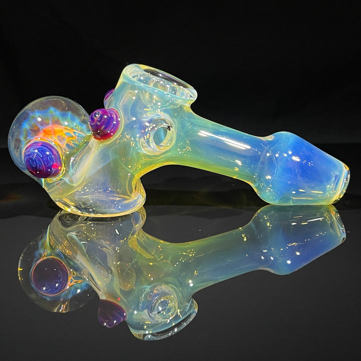 Fumed Honeycomb Hammer Glass Pipe Catfish Glass