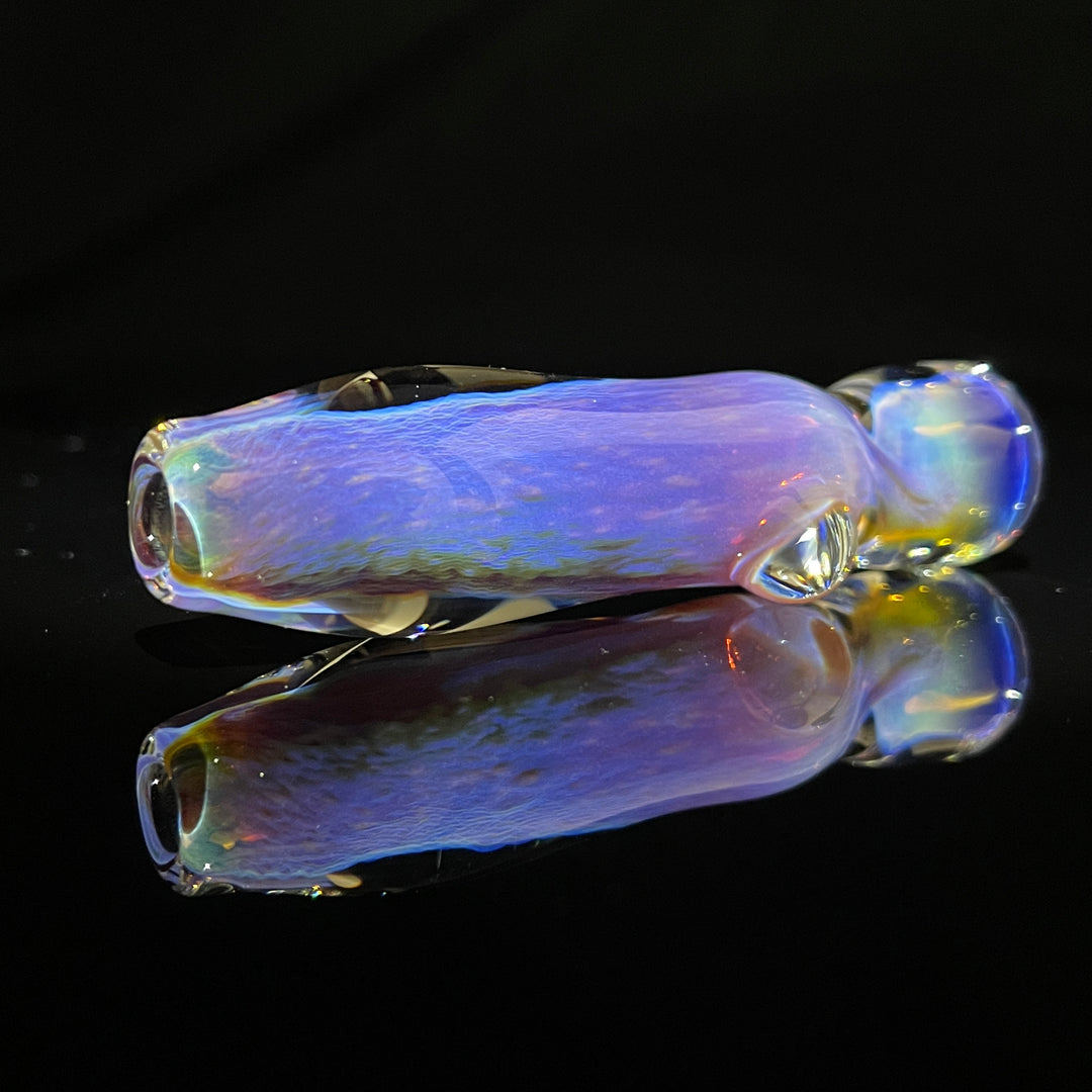 Purple Nebula Chillum Glass Pipe Tako Glass   