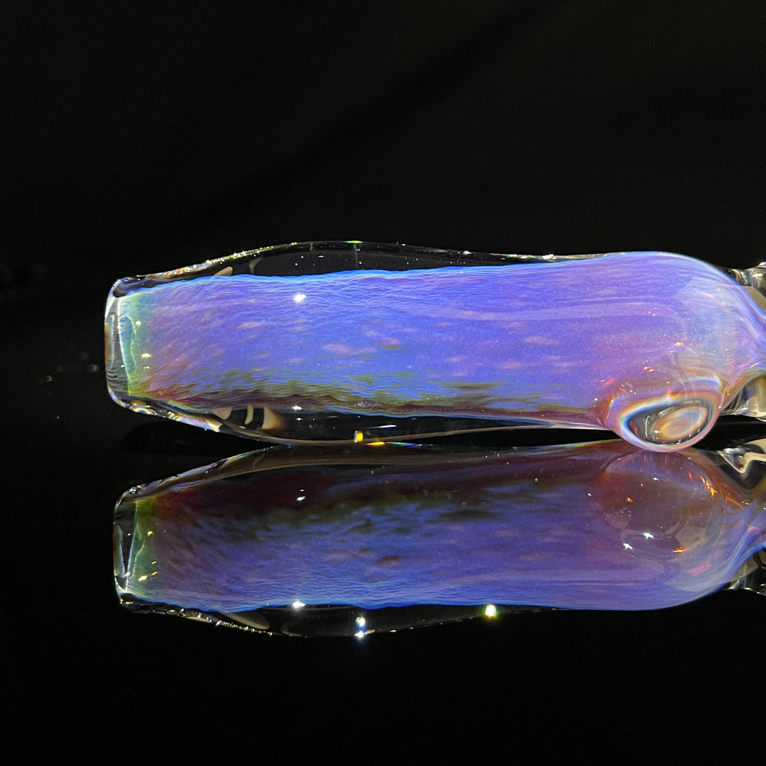 Purple Nebula Chillum Glass Pipe Tako Glass   