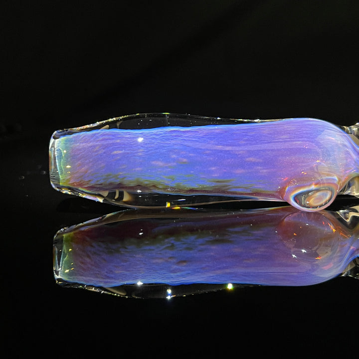 Purple Nebula Chillum Glass Pipe Tako Glass   