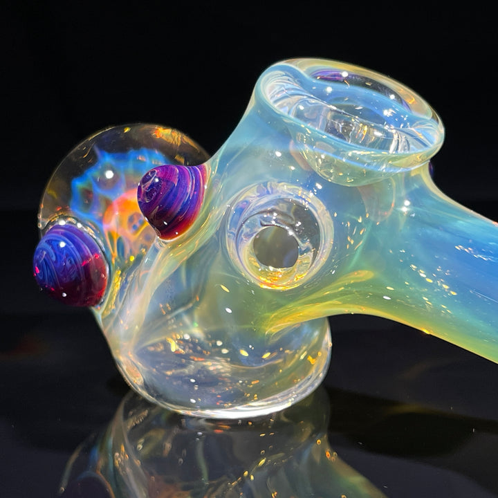 Fumed Honeycomb Hammer Glass Pipe Catfish Glass