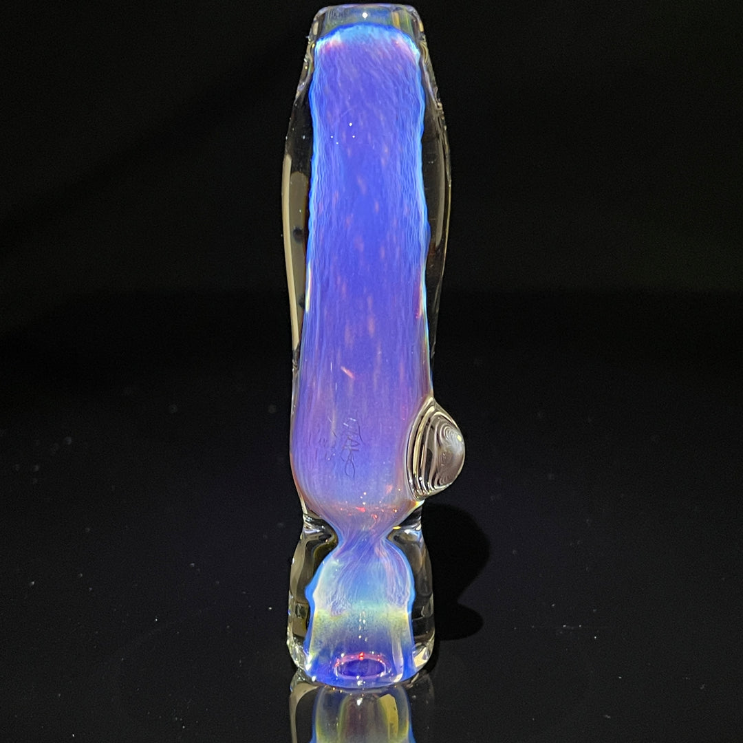 Purple Nebula Chillum Glass Pipe Tako Glass   