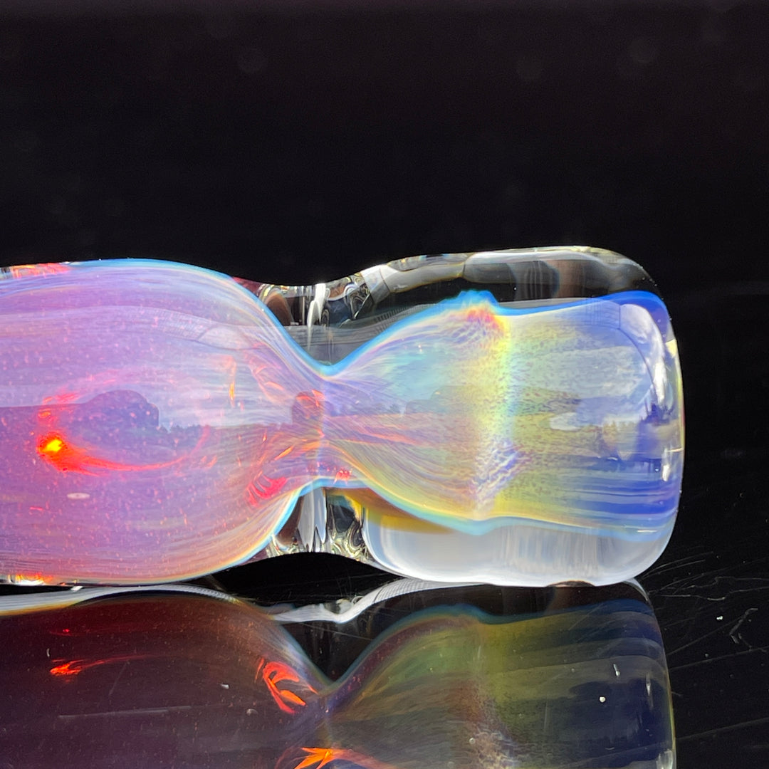 Purple Nebula Chillum Glass Pipe Tako Glass   