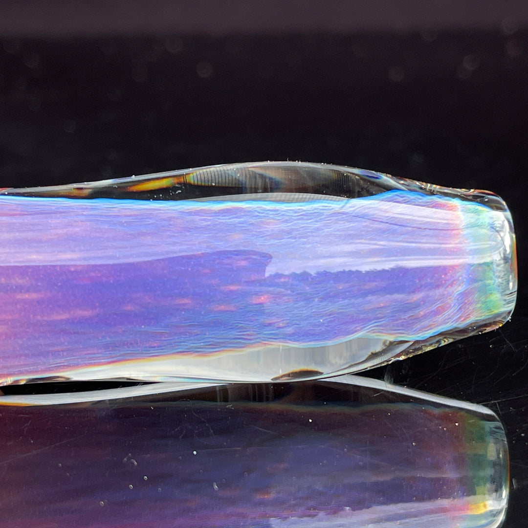 Purple Nebula Chillum Glass Pipe Tako Glass   