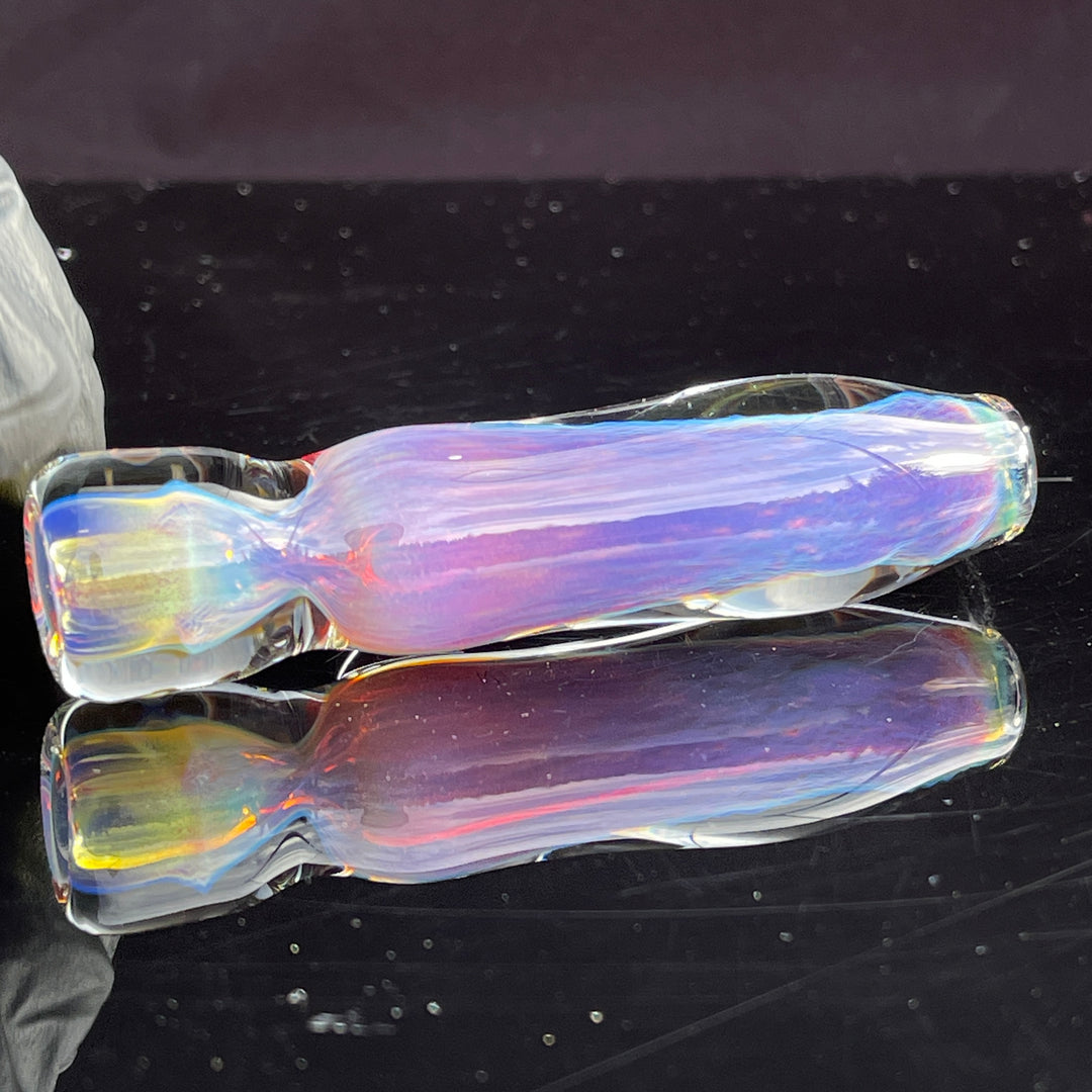 Purple Nebula Chillum Glass Pipe Tako Glass   