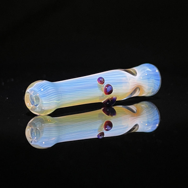 Comtrex Silver Fume Chillum Glass Pipe Schutz Glass   