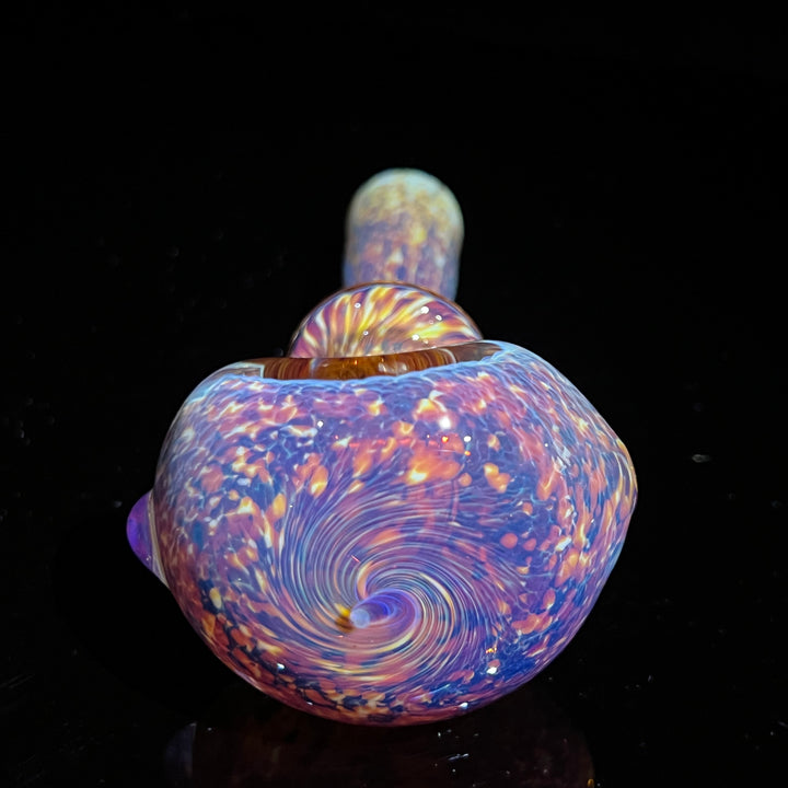 Thick Striking Purple Pipe Glass Pipe Chuck Glass