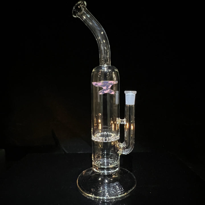 Solid Glass 12" Hurricane Bubbler Glass Pipe Solid Glass   