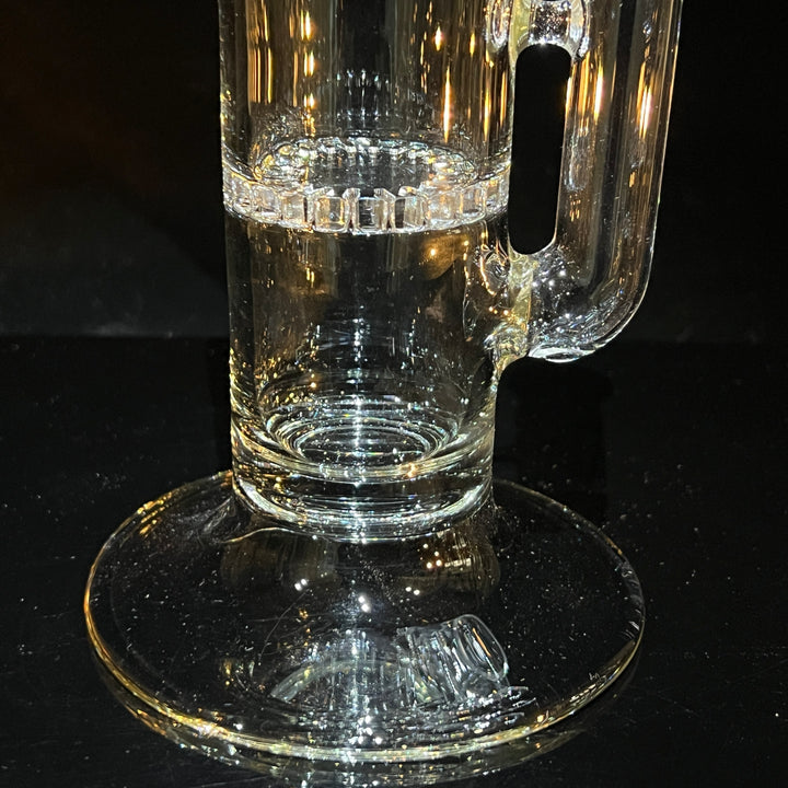 Solid Glass 12" Hurricane Bubbler Glass Pipe Solid Glass   