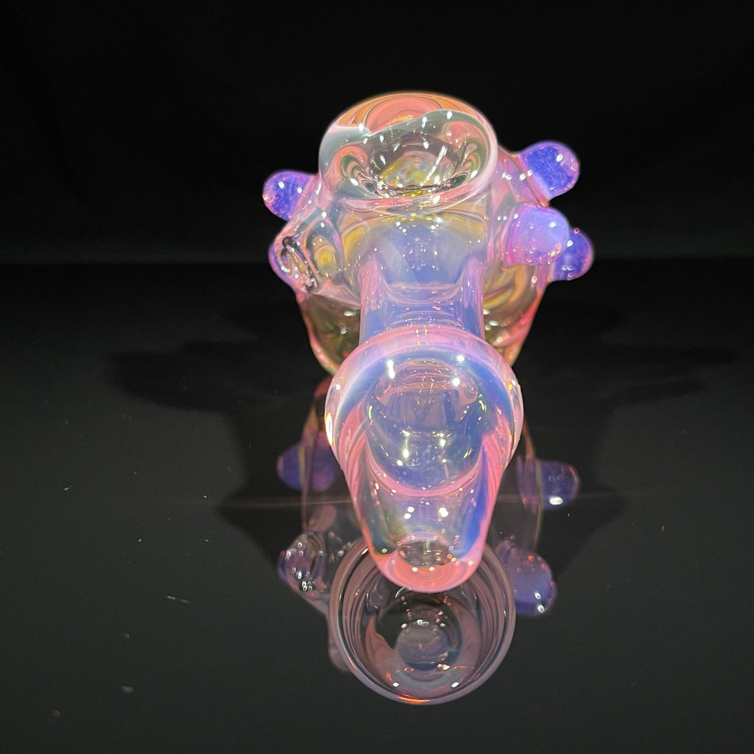 Fumed Honeycomb Hammer Glass Pipe Catfish Glass