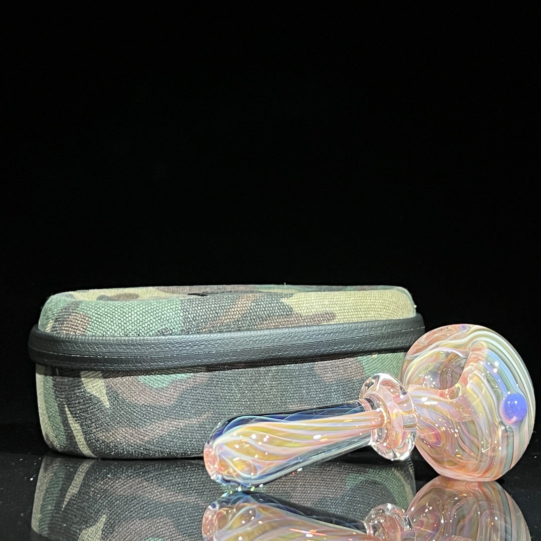 Thick Fumed Pipe + Ryot Case Combo Glass Pipe Chuck Glass