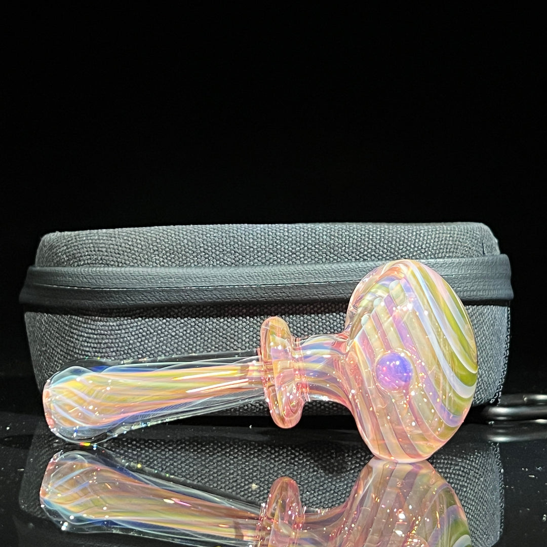 Thick Fumed Pipe + Ryot Case Combo Glass Pipe Chuck Glass