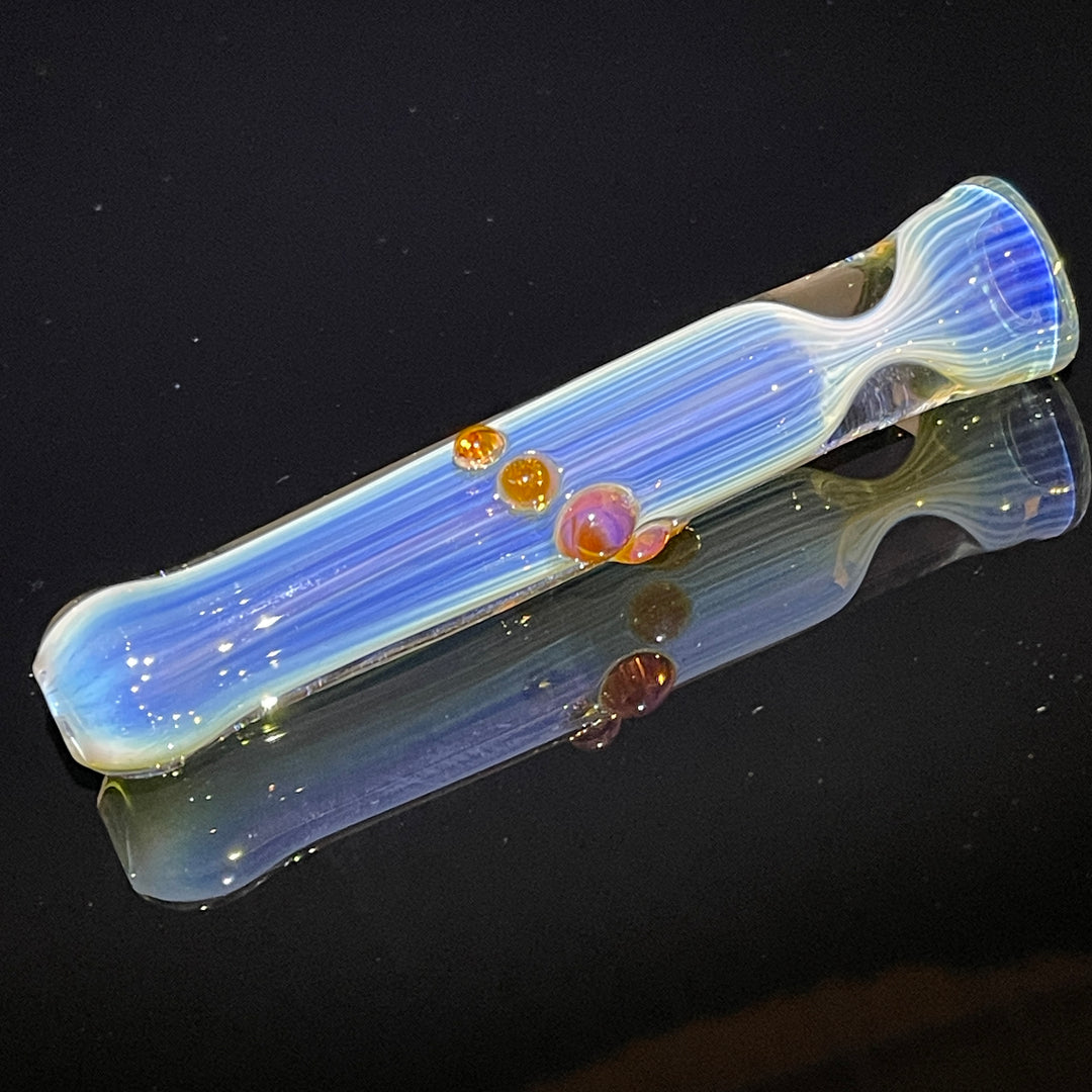 Comtrex Silver Fume Chillum 2 Glass Pipe Schutz Glass   