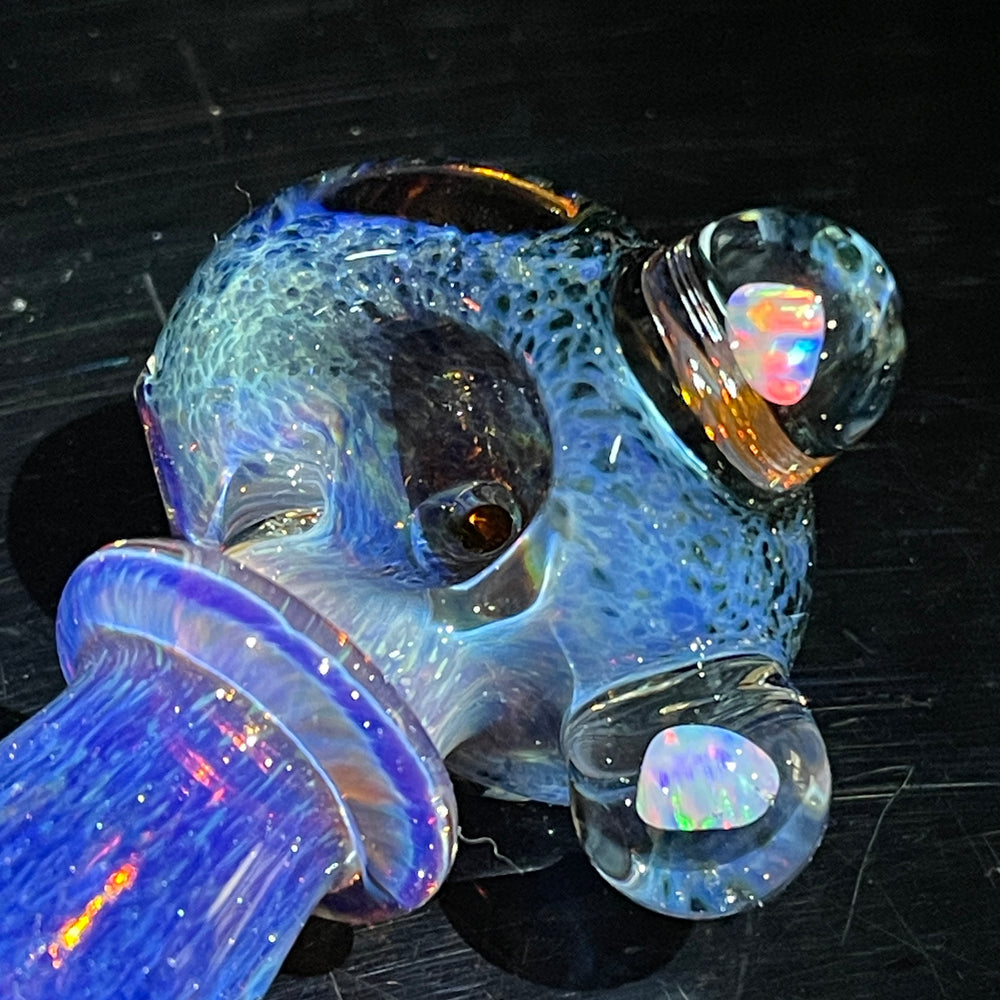 Purple Nebula Opal Pipe Glass Pipe Tako Glass   