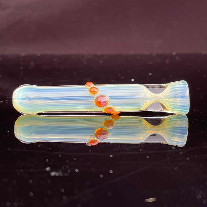 Comtrex Silver Fume Chillum 2 Glass Pipe Schutz Glass   