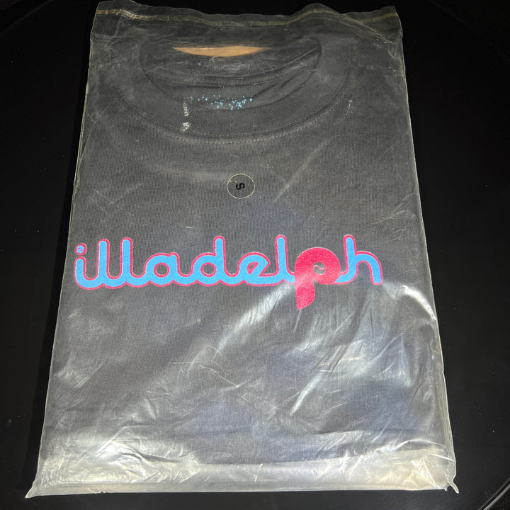 Illadelph Black/ Blue T-Shirt Apparel Illadelph Glass