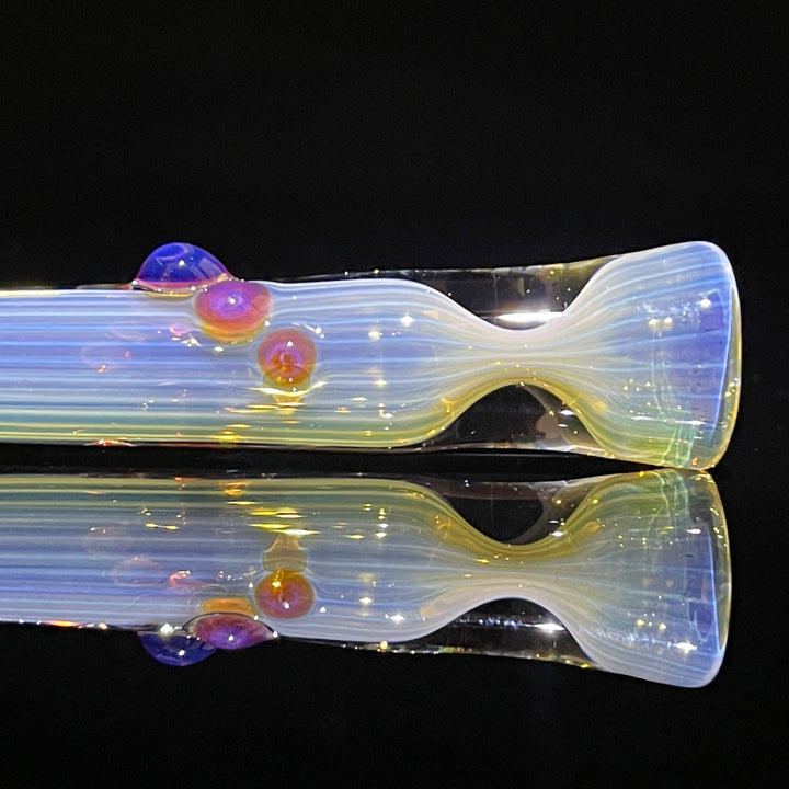 Comtrex Silver Fume Chillum 3 Glass Pipe Schutz Glass   