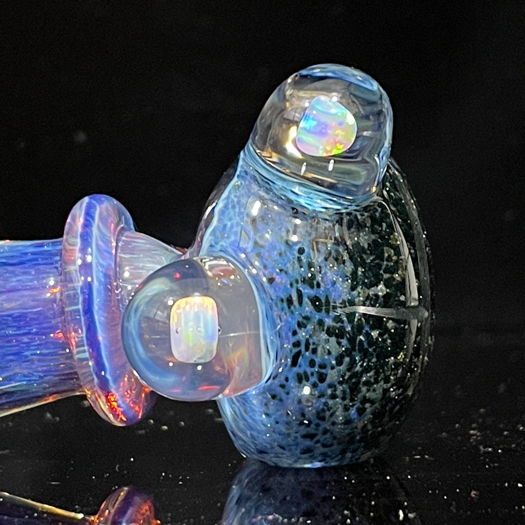 Purple Nebula Opal Pipe Glass Pipe Tako Glass   