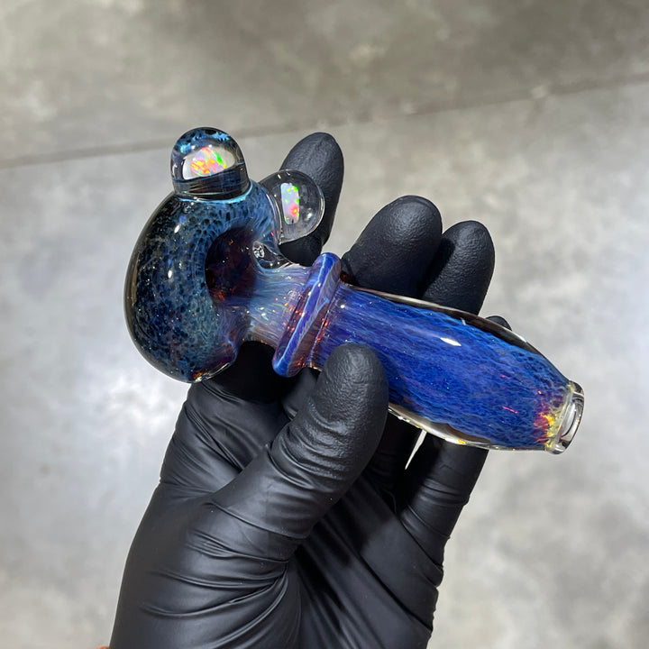 Purple Nebula Opal Pipe Glass Pipe Tako Glass   