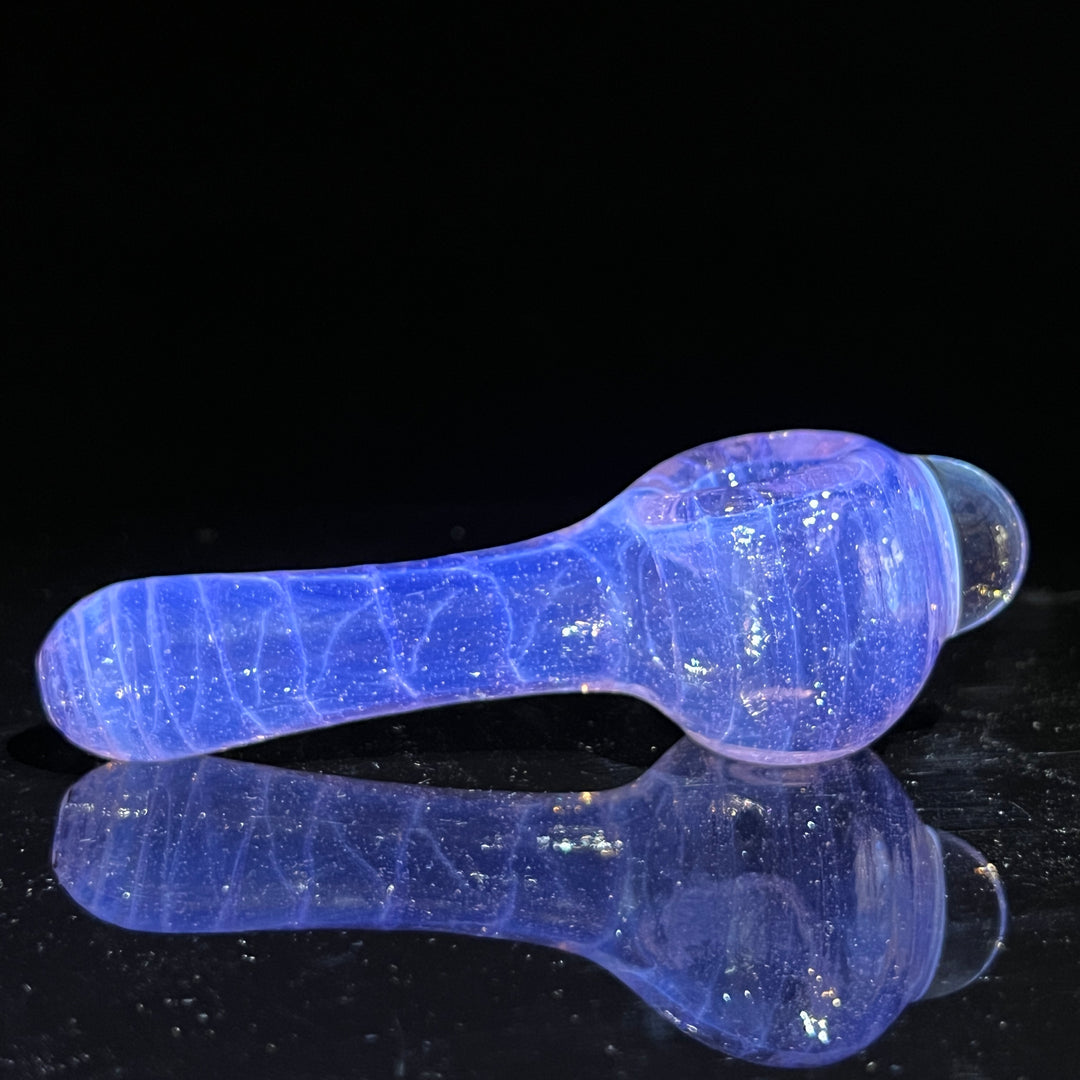 Purple Slyme Coil Glass Pipe Glass Pipe Schutz Glass   