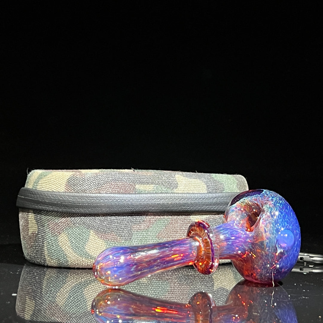 Thick Purple Pipe + Ryot Headcase Combo Glass Pipe Chuck Glass