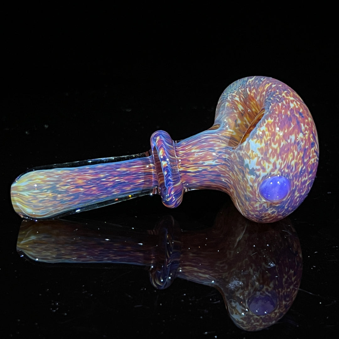 Thick Striking Purple Pipe Glass Pipe Chuck Glass