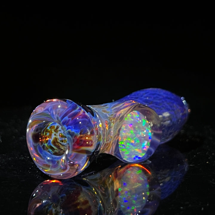 Purple Plasma Opal Chillum Glass Pipe Tako Glass   