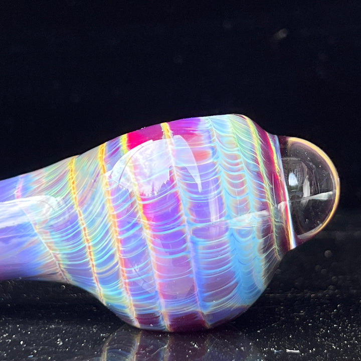 Mulberry Purple Coil Glass Pipe Glass Pipe Schutz Glass   