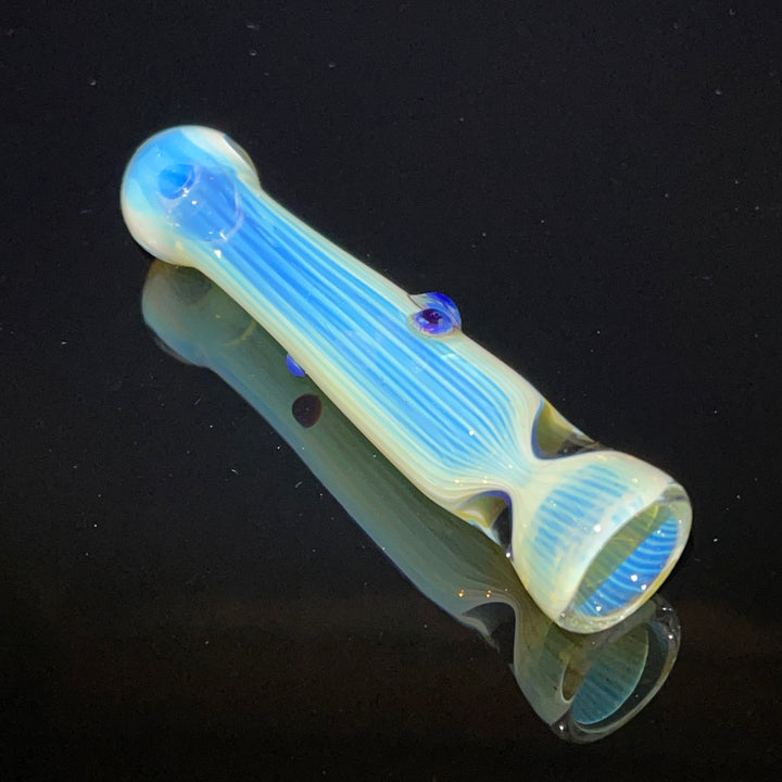 Comtrex Silver Fume Chillum 4 Glass Pipe Schutz Glass   