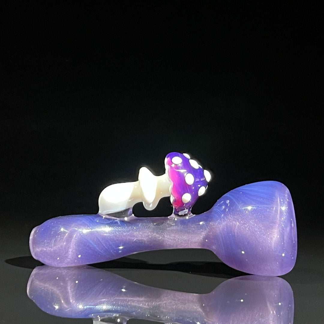 Mushroom Chillum Glass Pipe Beezy Glass