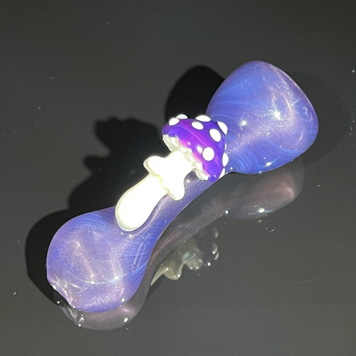 Mushroom Chillum Glass Pipe Beezy Glass