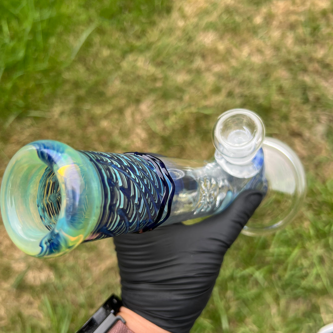 10" Color Rake Straight Bong Glass Pipe Mary Jane's Glass   