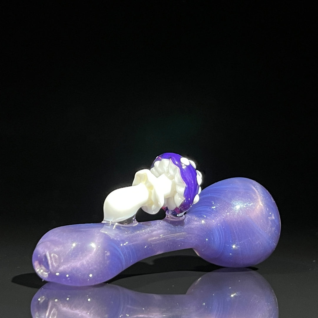 Mushroom Chillum Glass Pipe Beezy Glass