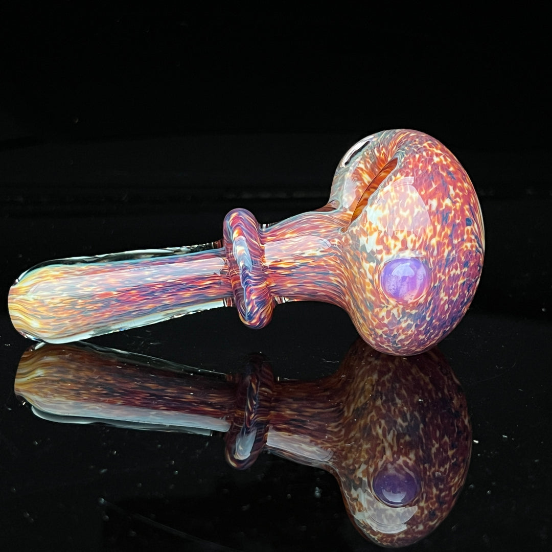 Thick Striking Purple Pipe Glass Pipe Chuck Glass