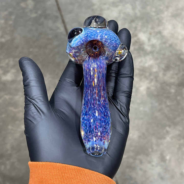 Purple Nebula Star Dust Pipe Glass Pipe Tako Glass   