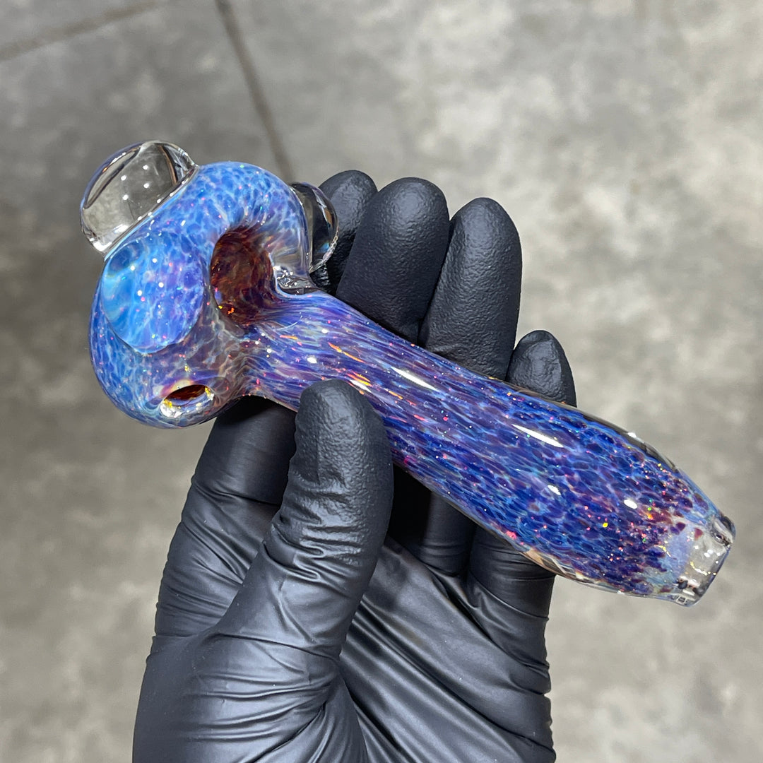 Purple Nebula Star Dust Pipe Glass Pipe Tako Glass   