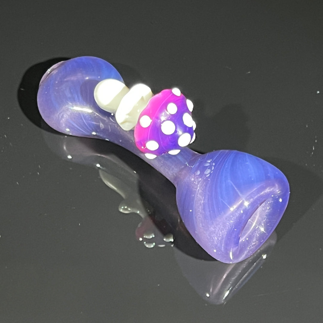 Mushroom Chillum Glass Pipe Beezy Glass