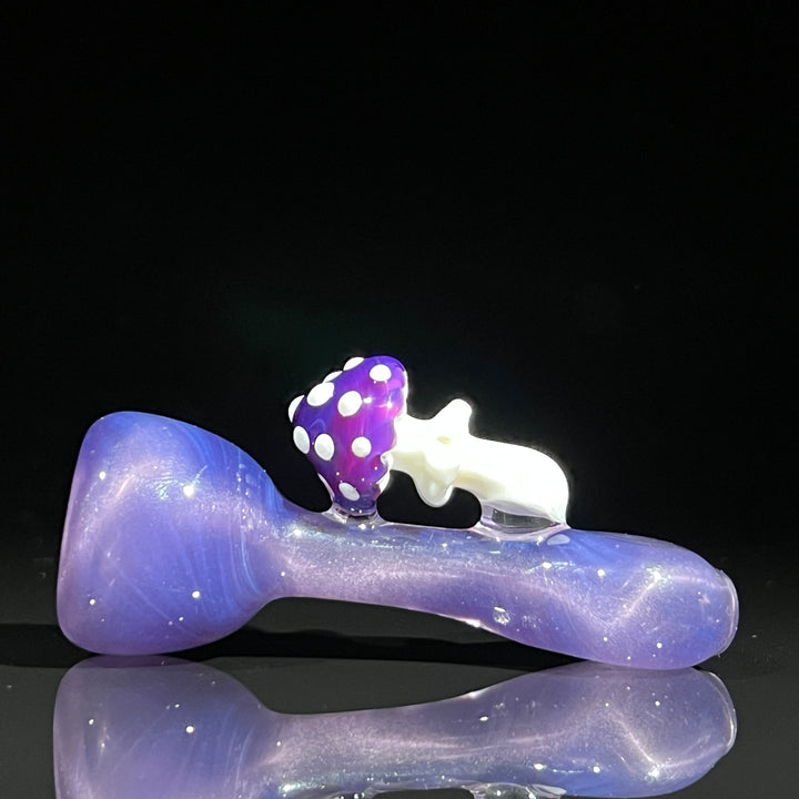 Mushroom Chillum Glass Pipe Beezy Glass