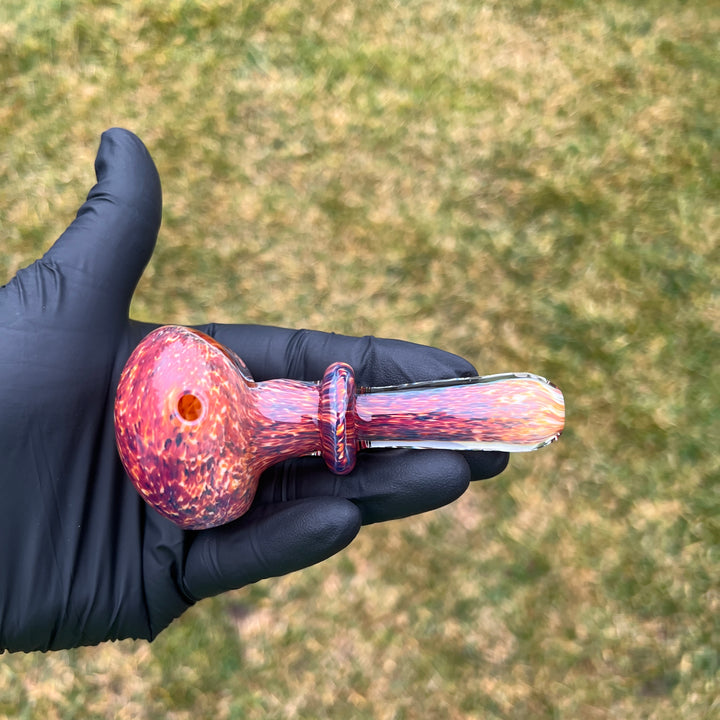 Thick Striking Purple Pipe Glass Pipe Chuck Glass