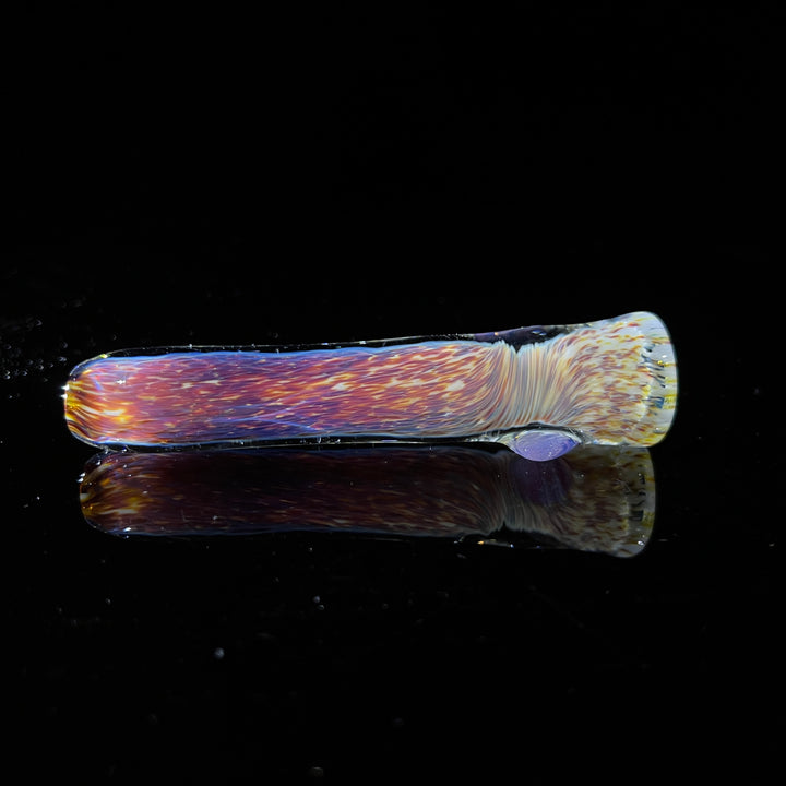 Thick Striking Purple Chillum Glass Pipe Chuck Glass