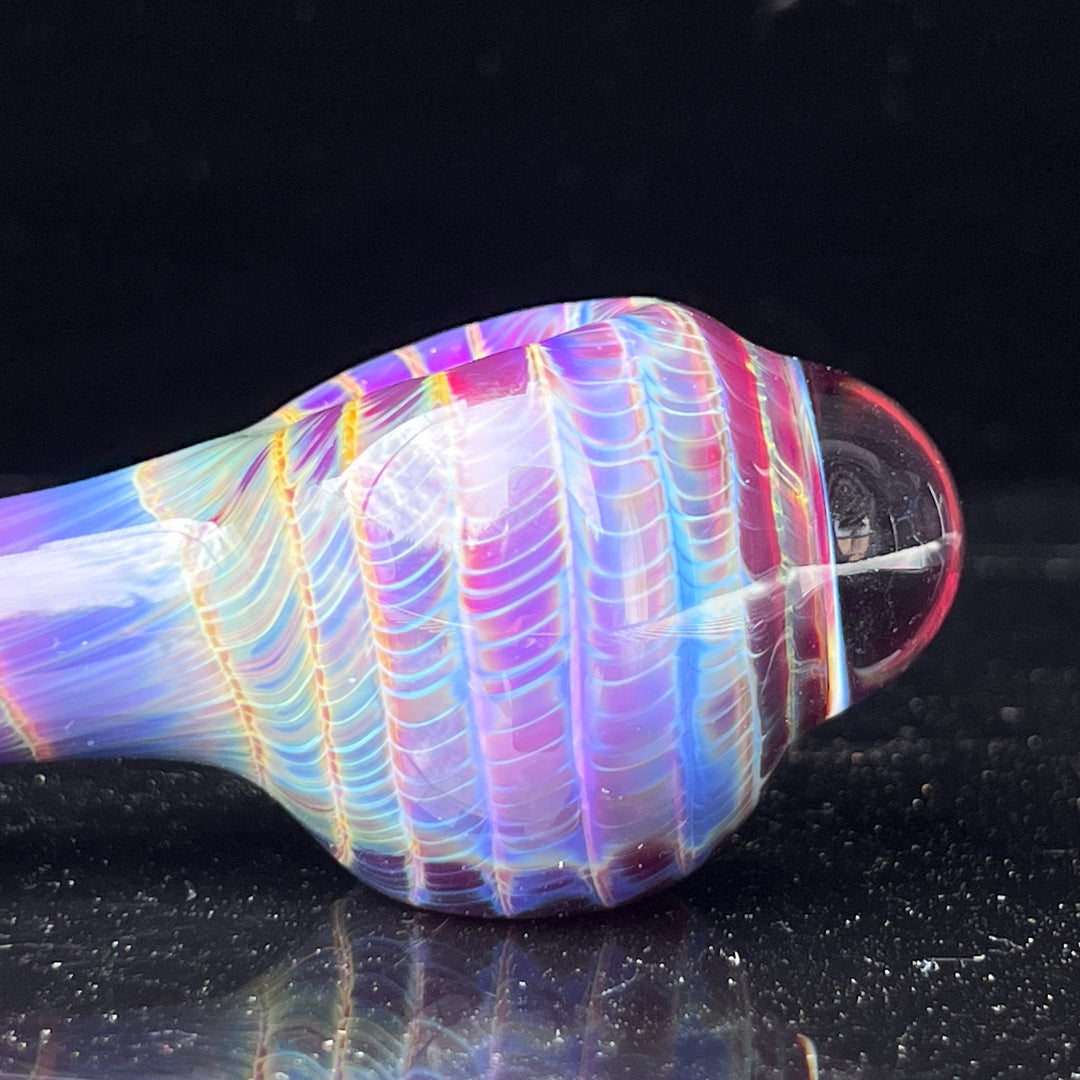 Mulberry Purple Coil Glass Pipe Glass Pipe Schutz Glass   