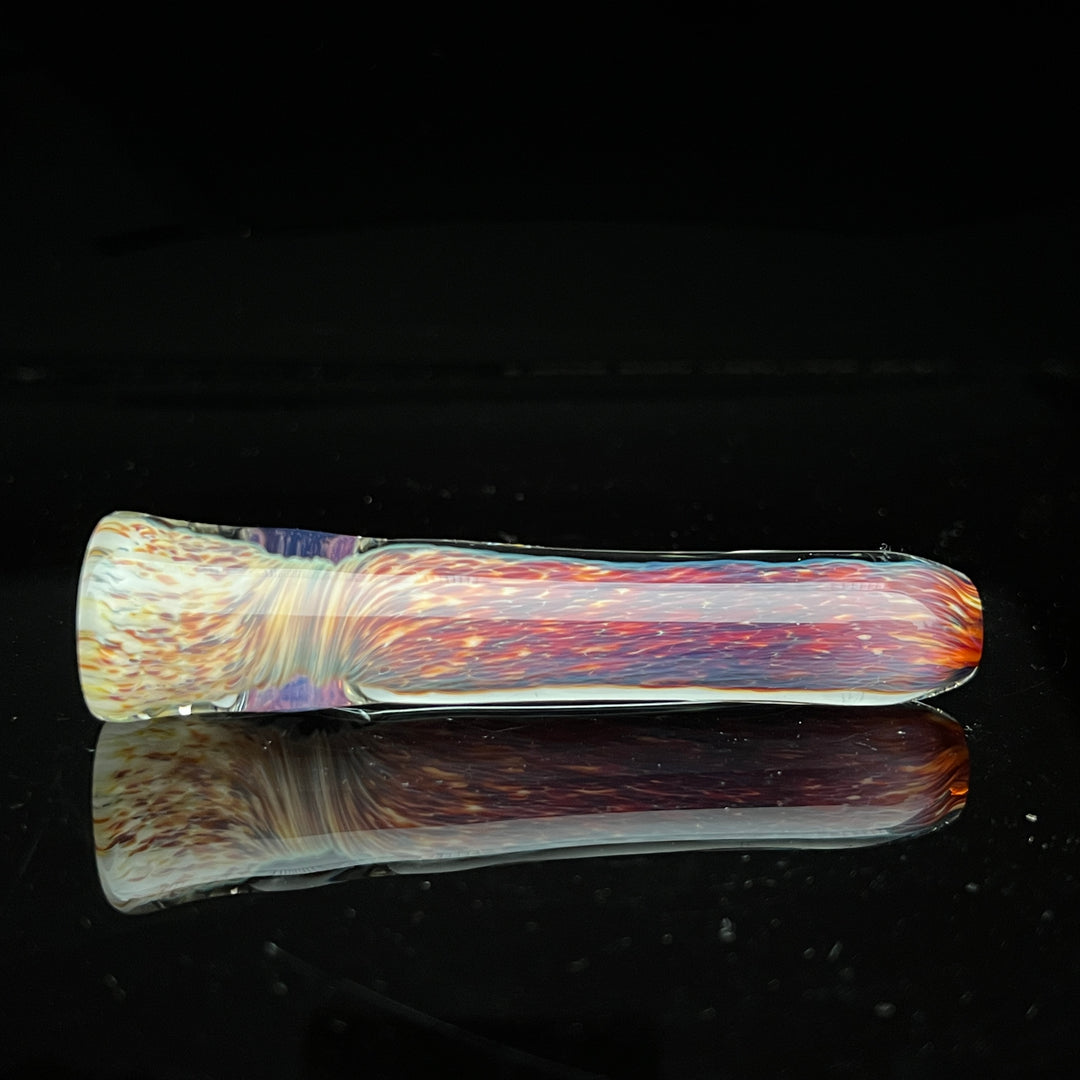 Thick Striking Purple Chillum Glass Pipe Chuck Glass