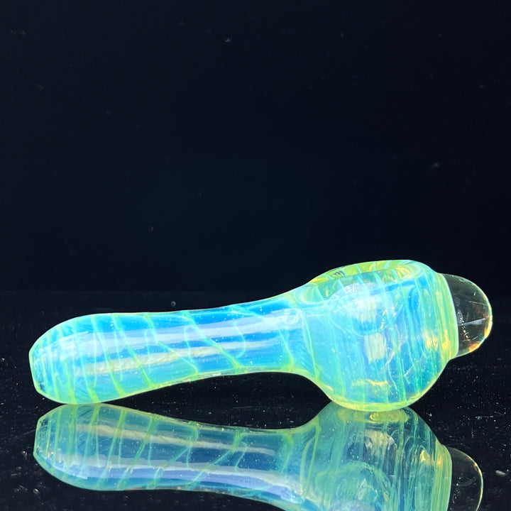 Sylme Green Coil Glass Pipe Glass Pipe Schutz Glass   